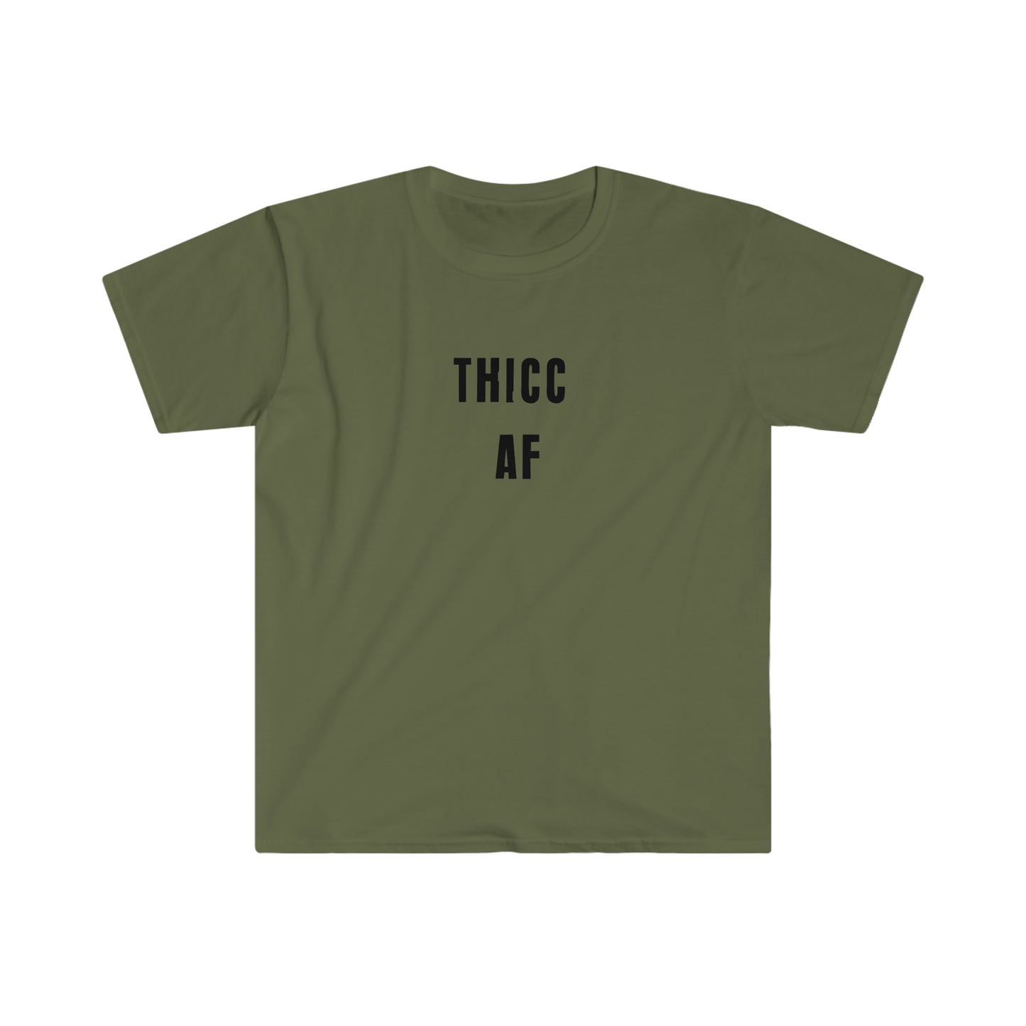 Thicc AF - Unisex Softstyle T-Shirt