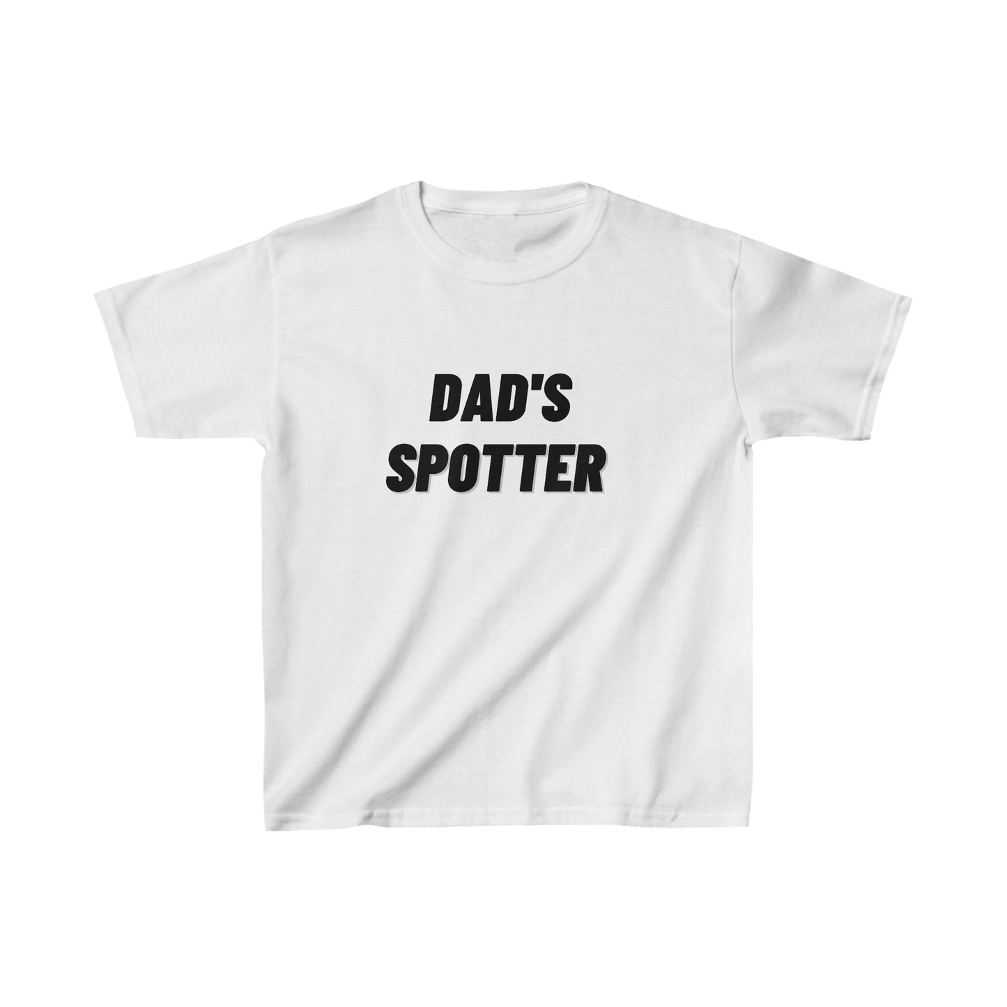 Dad's Spotter - Kids Heavy Cotton™ Tee