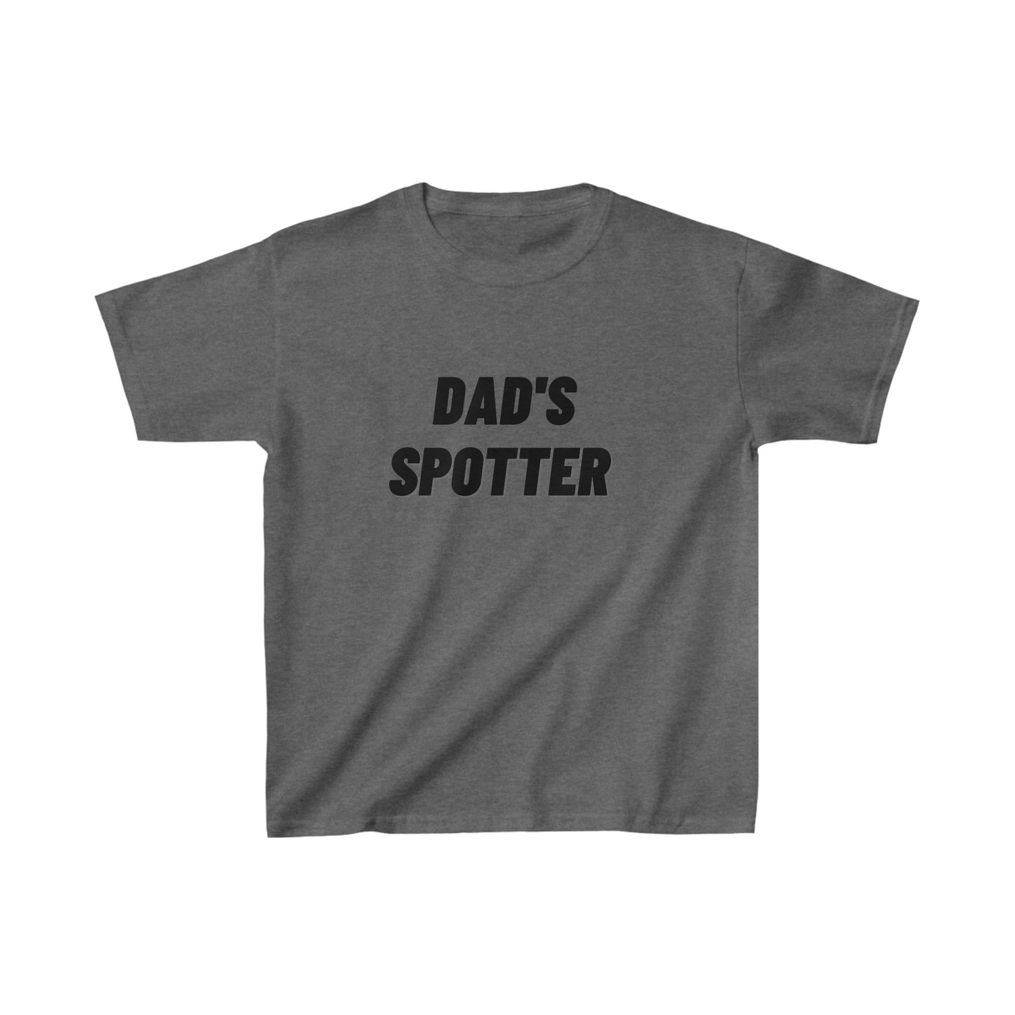 Dad's Spotter - Kids Heavy Cotton™ Tee