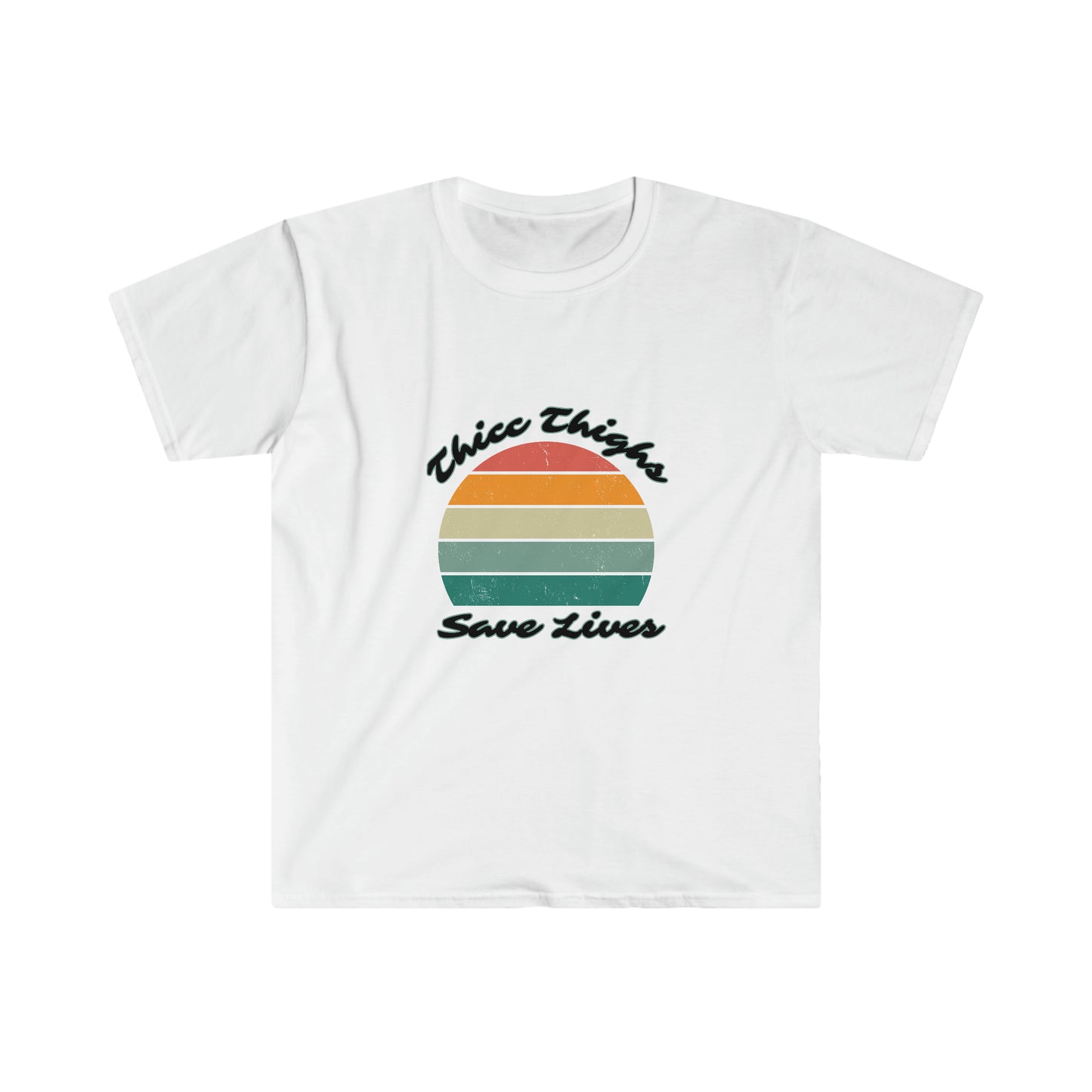 Thicc Thighs - Unisex Softstyle T-Shirt