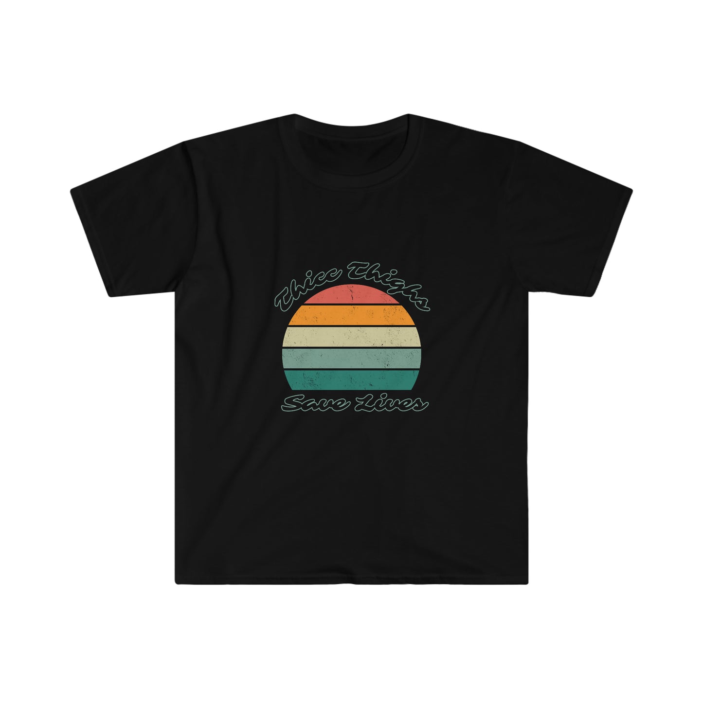 Thicc Thighs - Unisex Softstyle T-Shirt