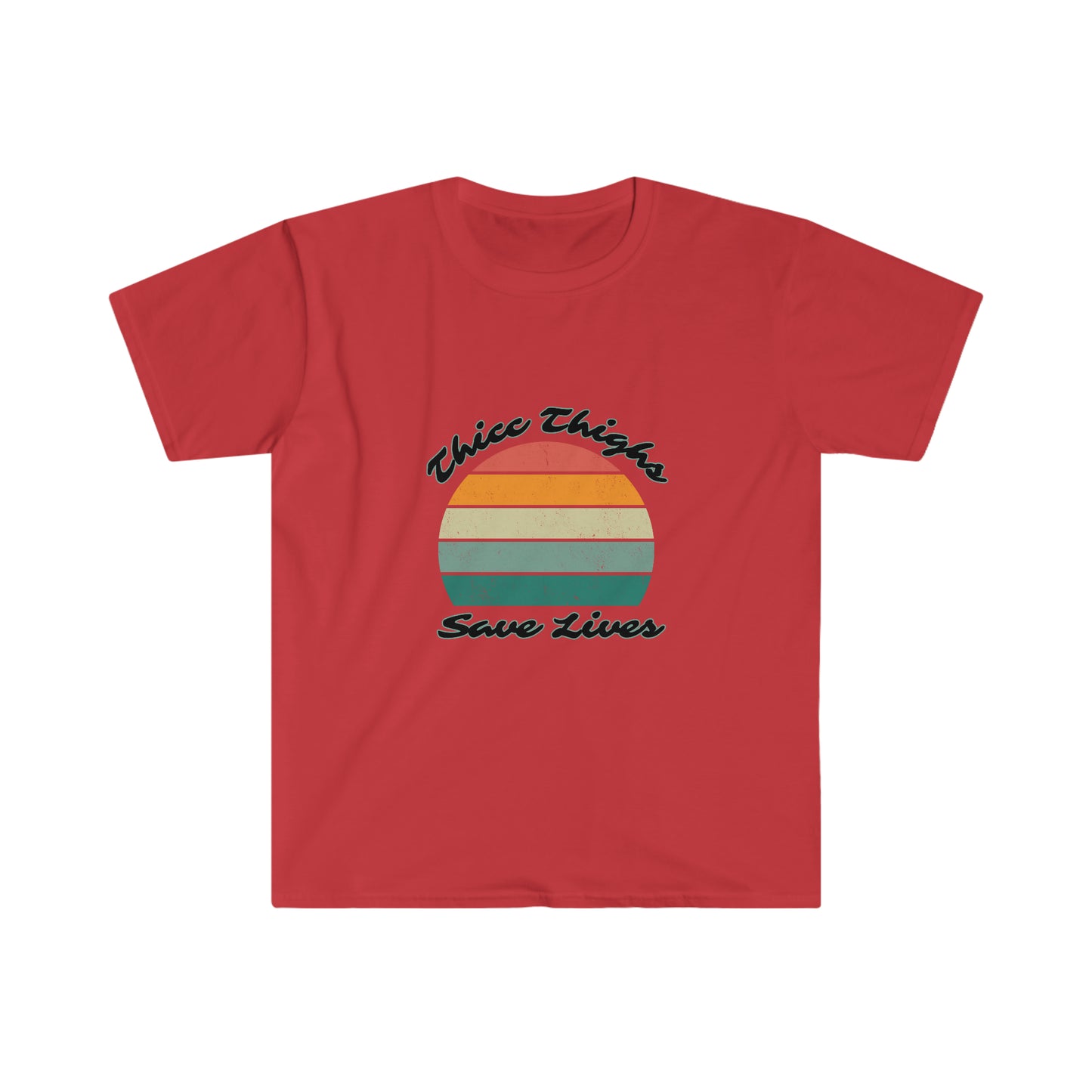 Thicc Thighs - Unisex Softstyle T-Shirt