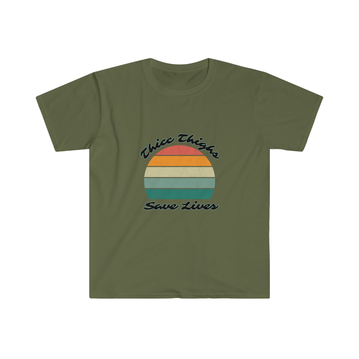 Thicc Thighs - Unisex Softstyle T-Shirt