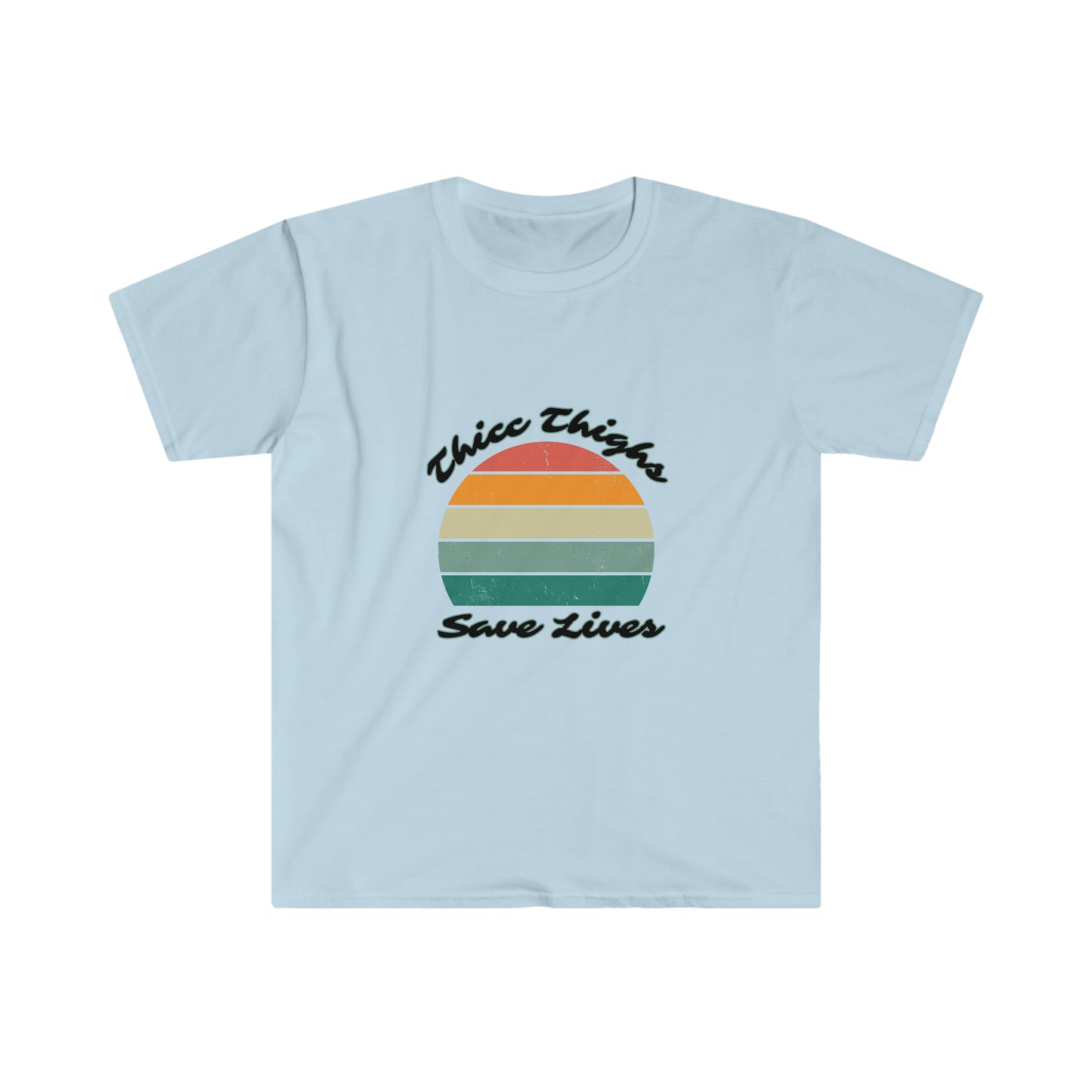 Thicc Thighs - Unisex Softstyle T-Shirt