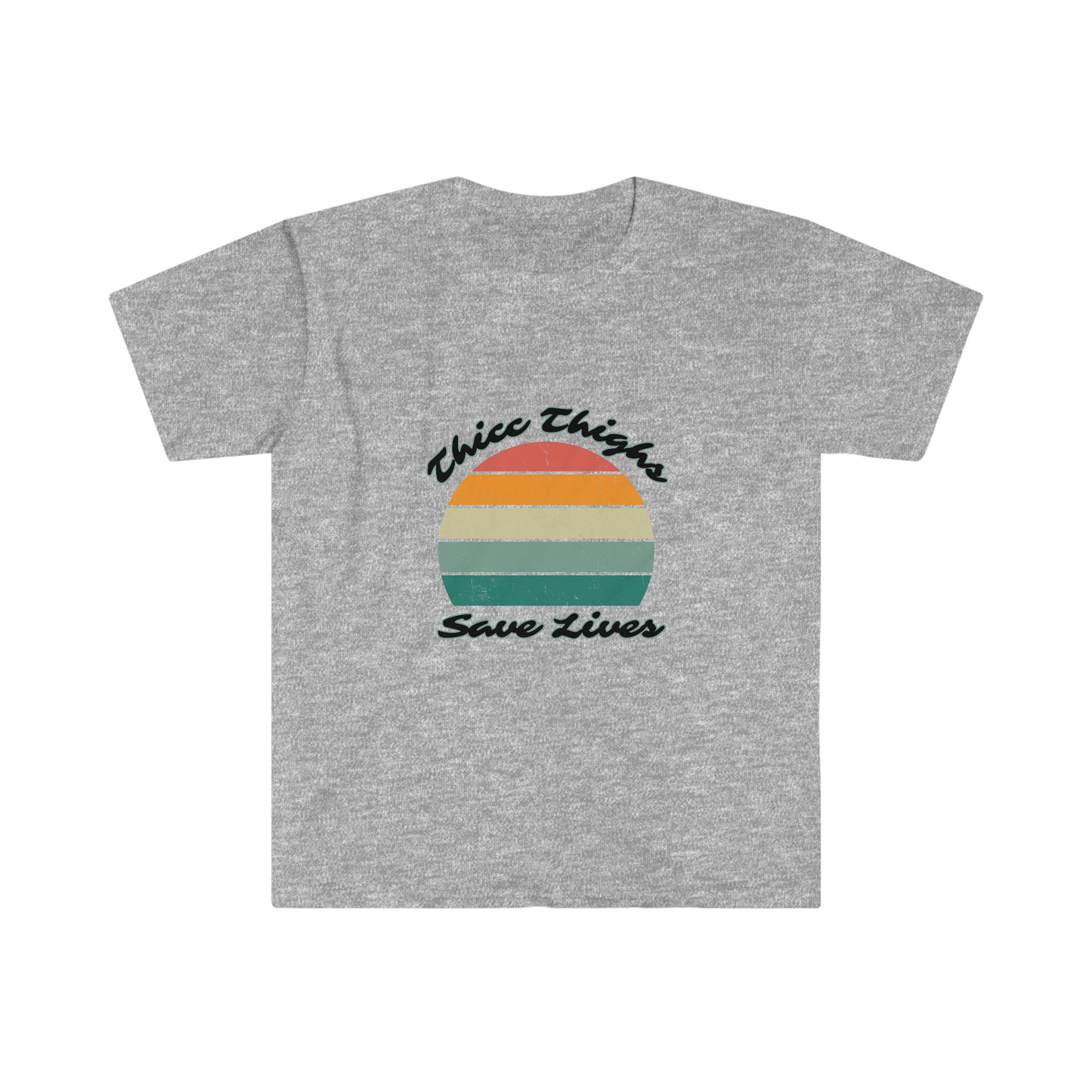 Thicc Thighs - Unisex Softstyle T-Shirt