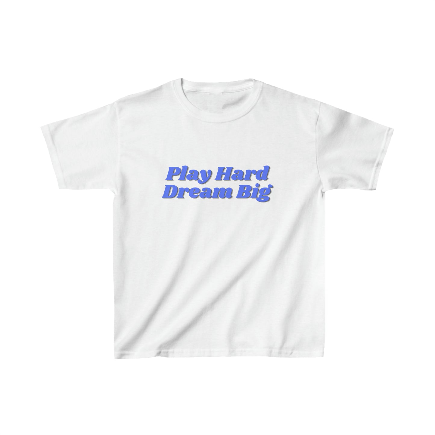 Play Hard Dream Big - Kids Heavy Cotton™ Tee