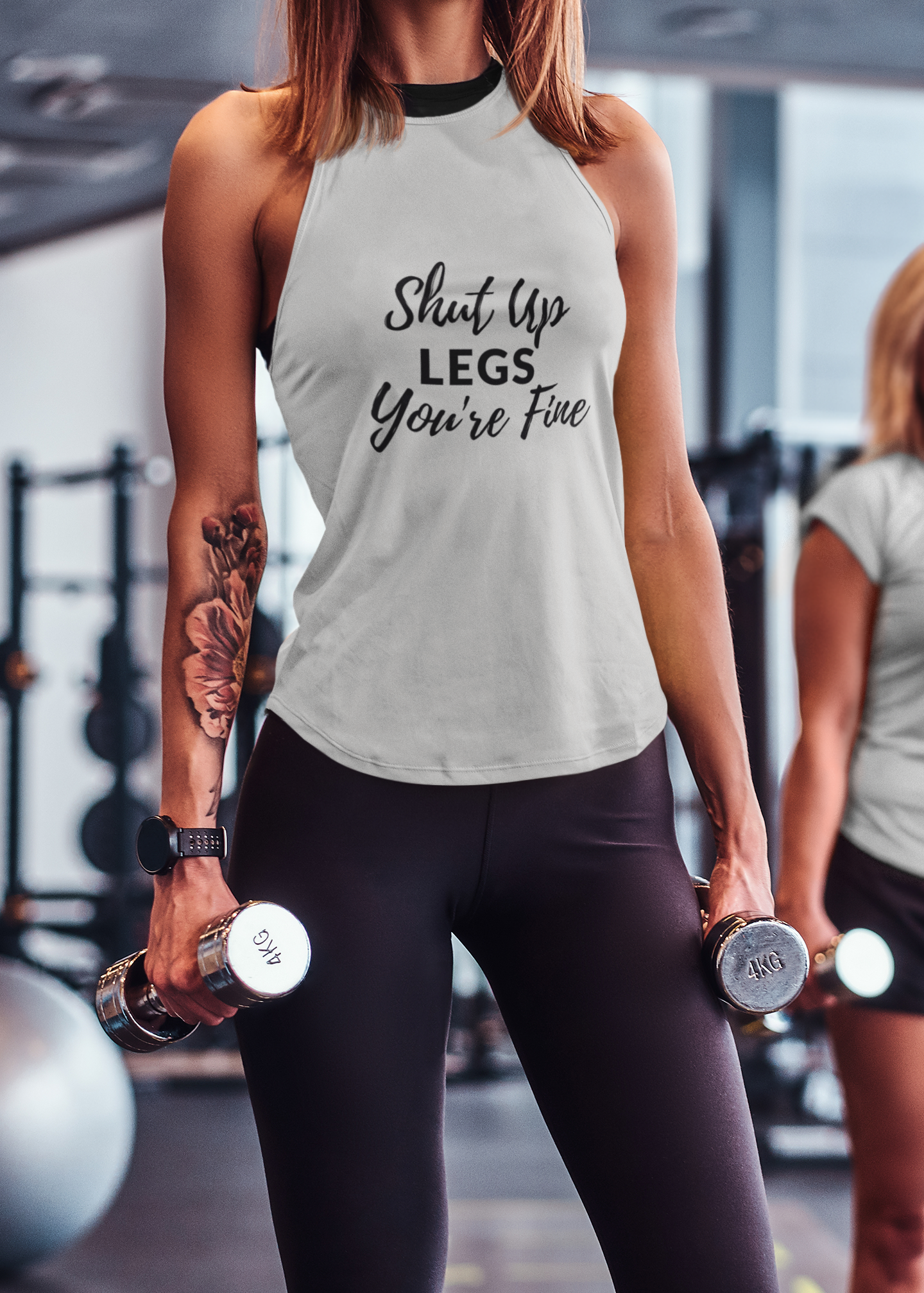 Shut Up Legs - Women's Ideal Racerback Tank