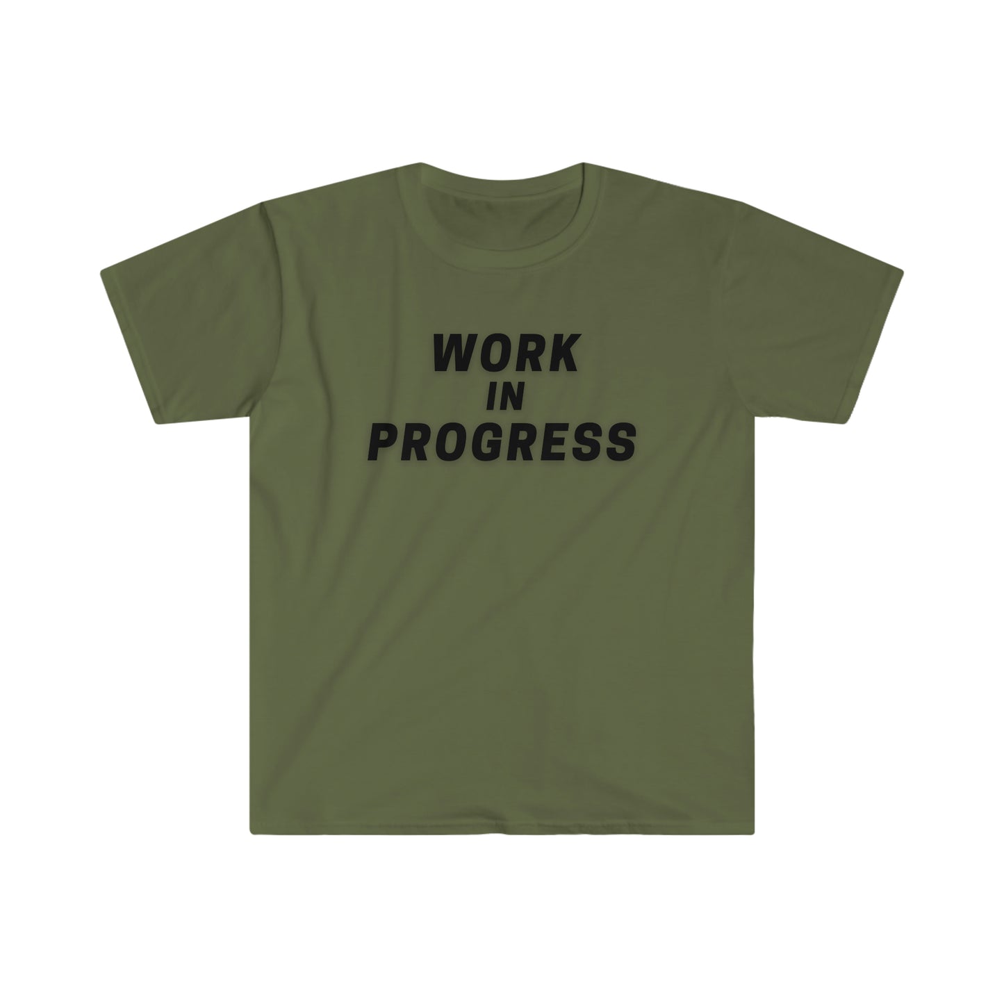 Work in Progress - Unisex Softstyle T-Shirt