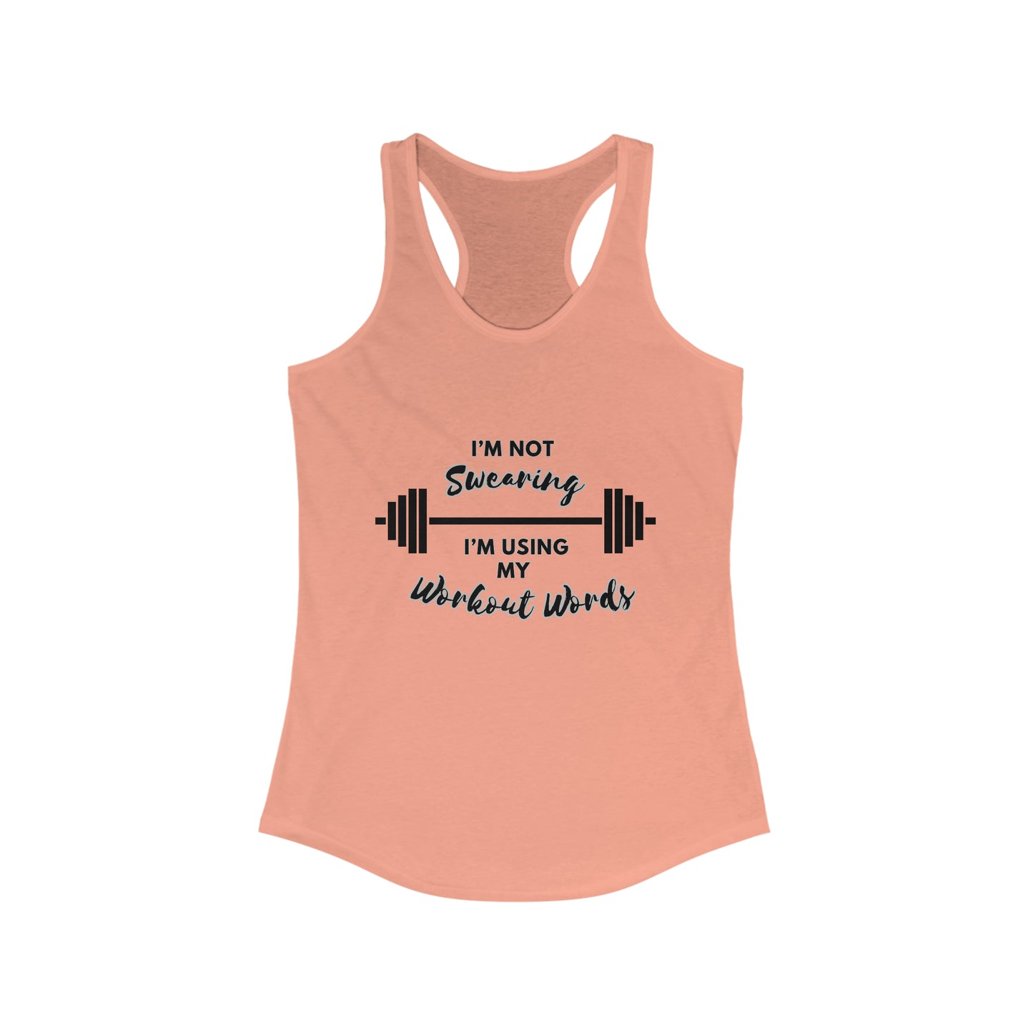 Swearing - Women's Ideal Racerback Tank