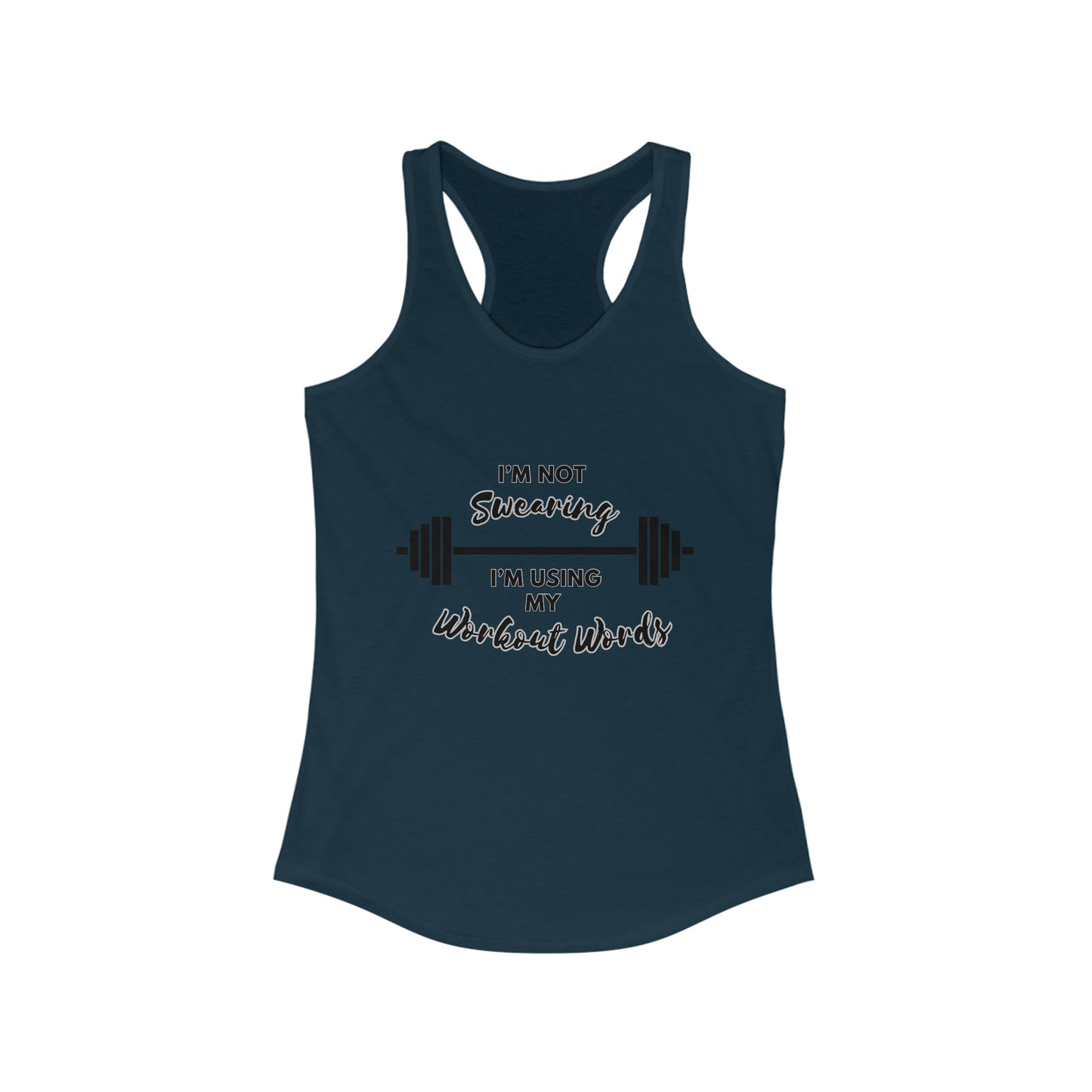 Swearing - Women's Ideal Racerback Tank