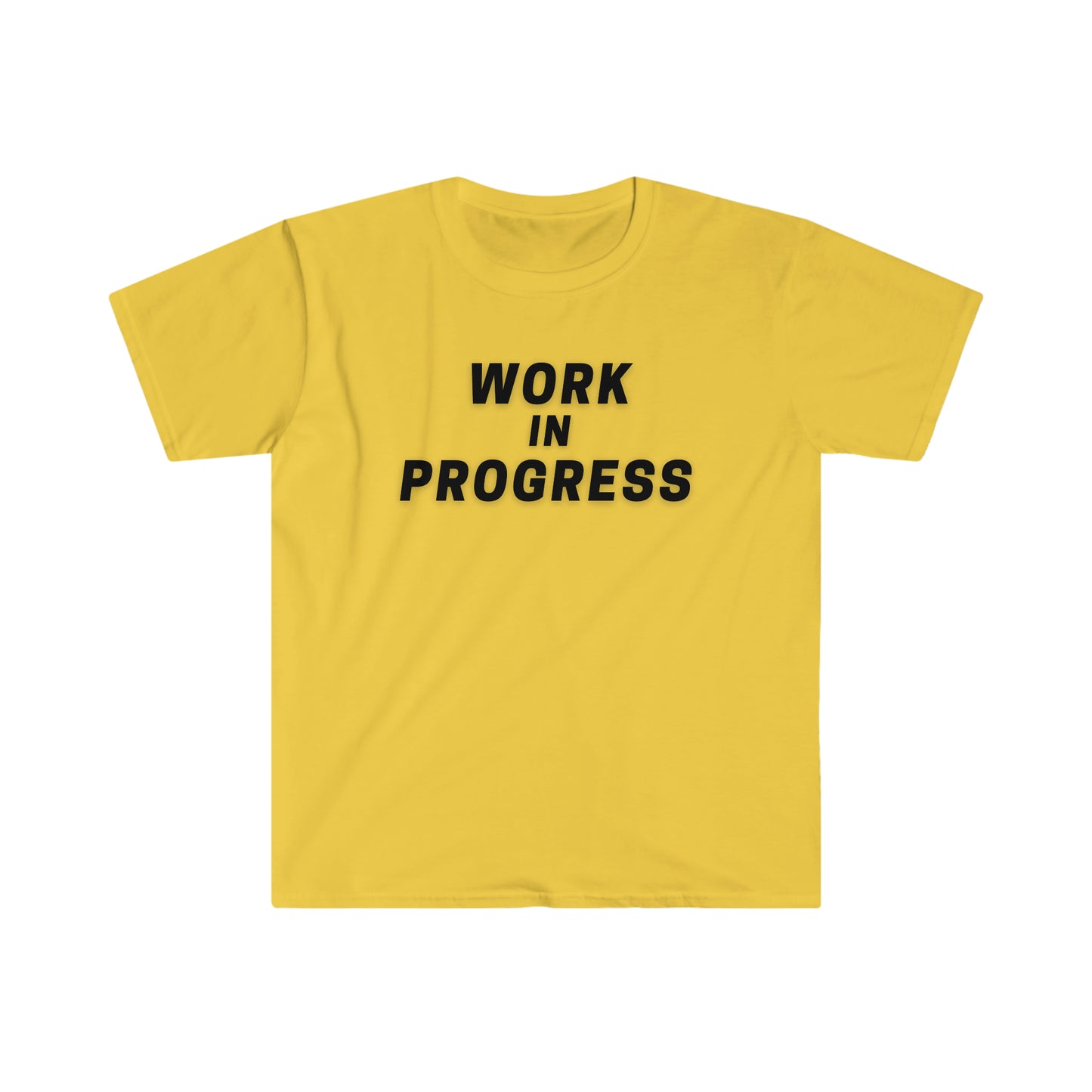 Work in Progress - Unisex Softstyle T-Shirt