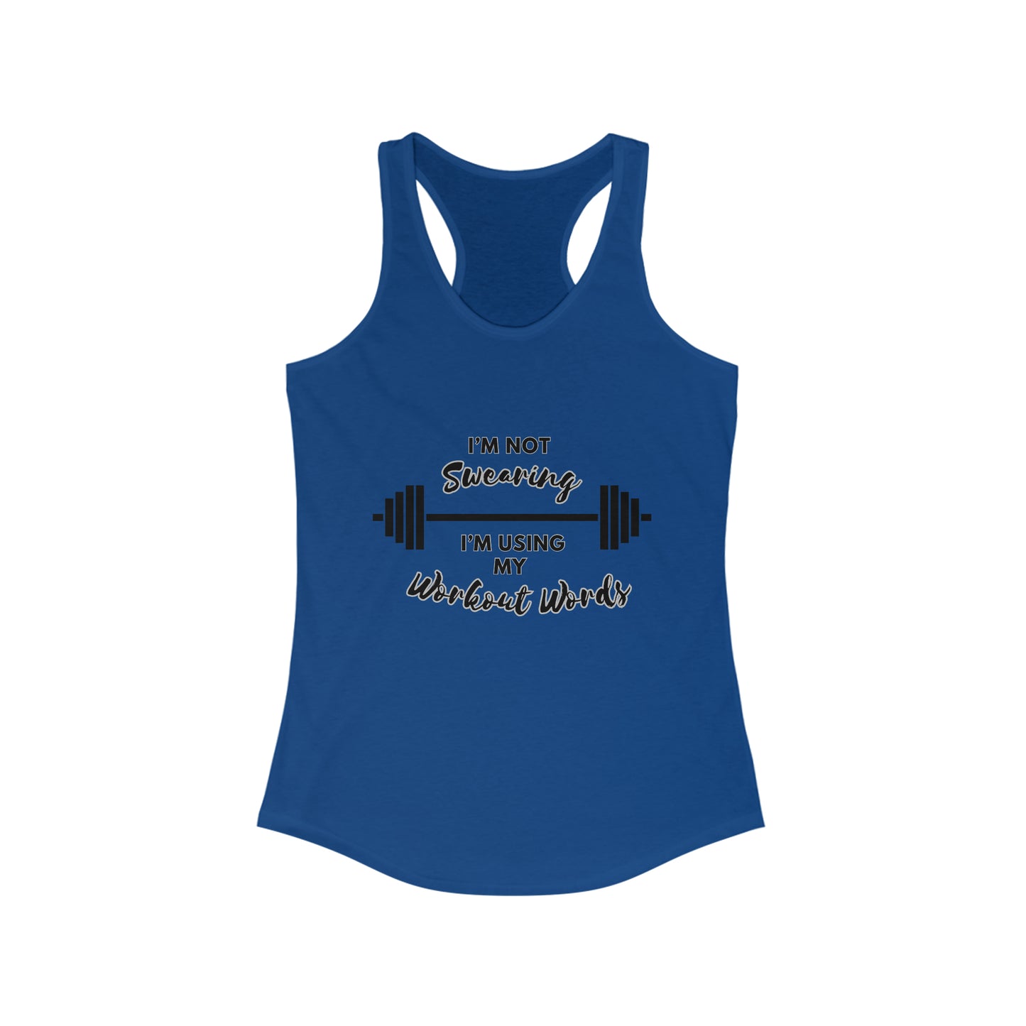 Swearing - Women's Ideal Racerback Tank