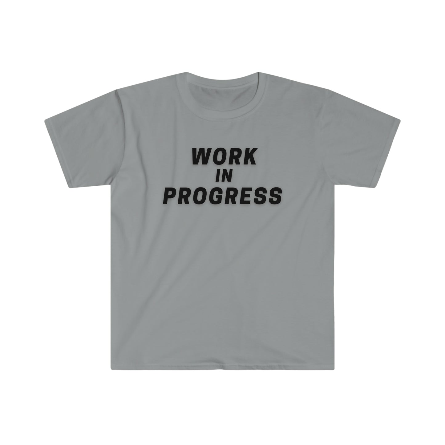 Work in Progress - Unisex Softstyle T-Shirt
