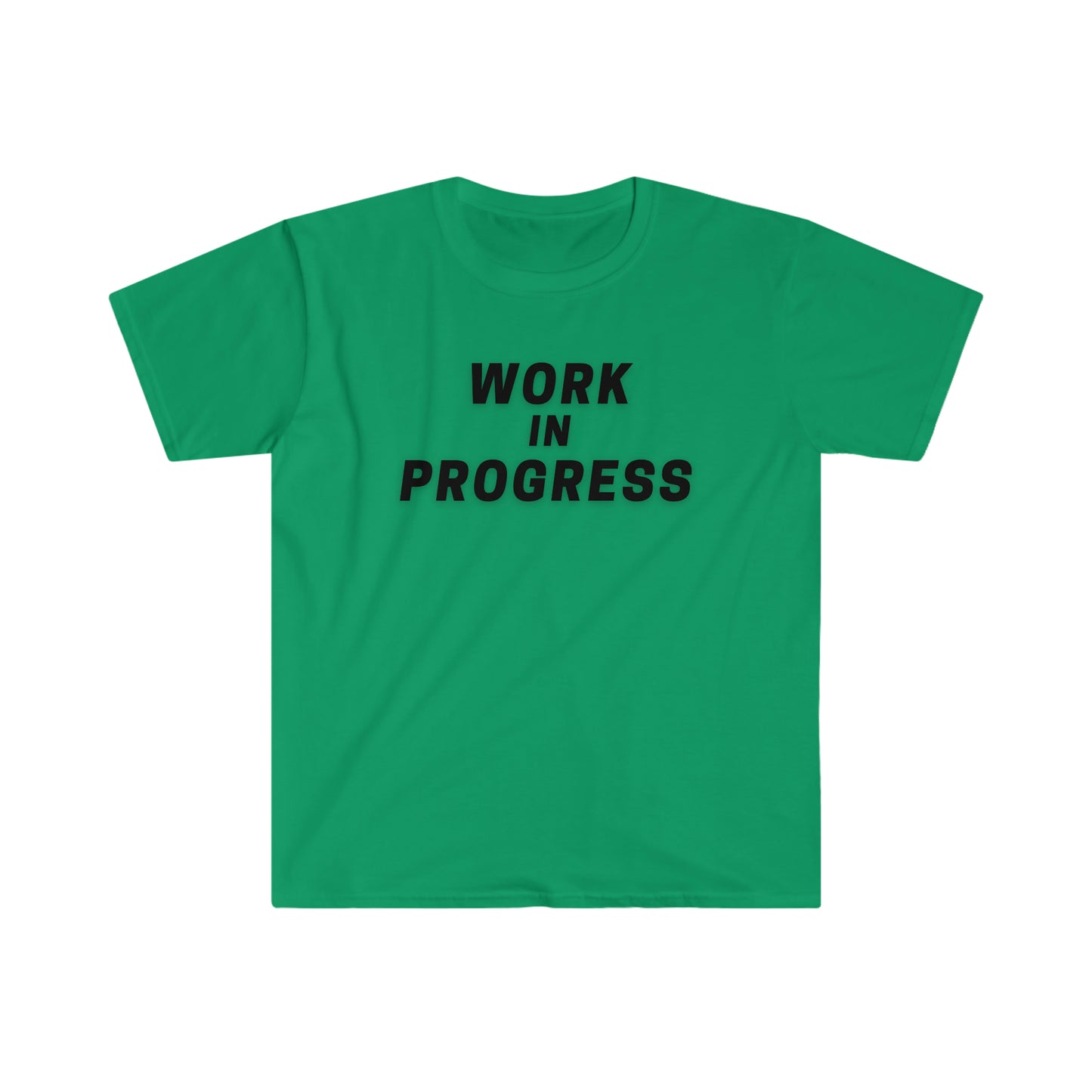 Work in Progress - Unisex Softstyle T-Shirt