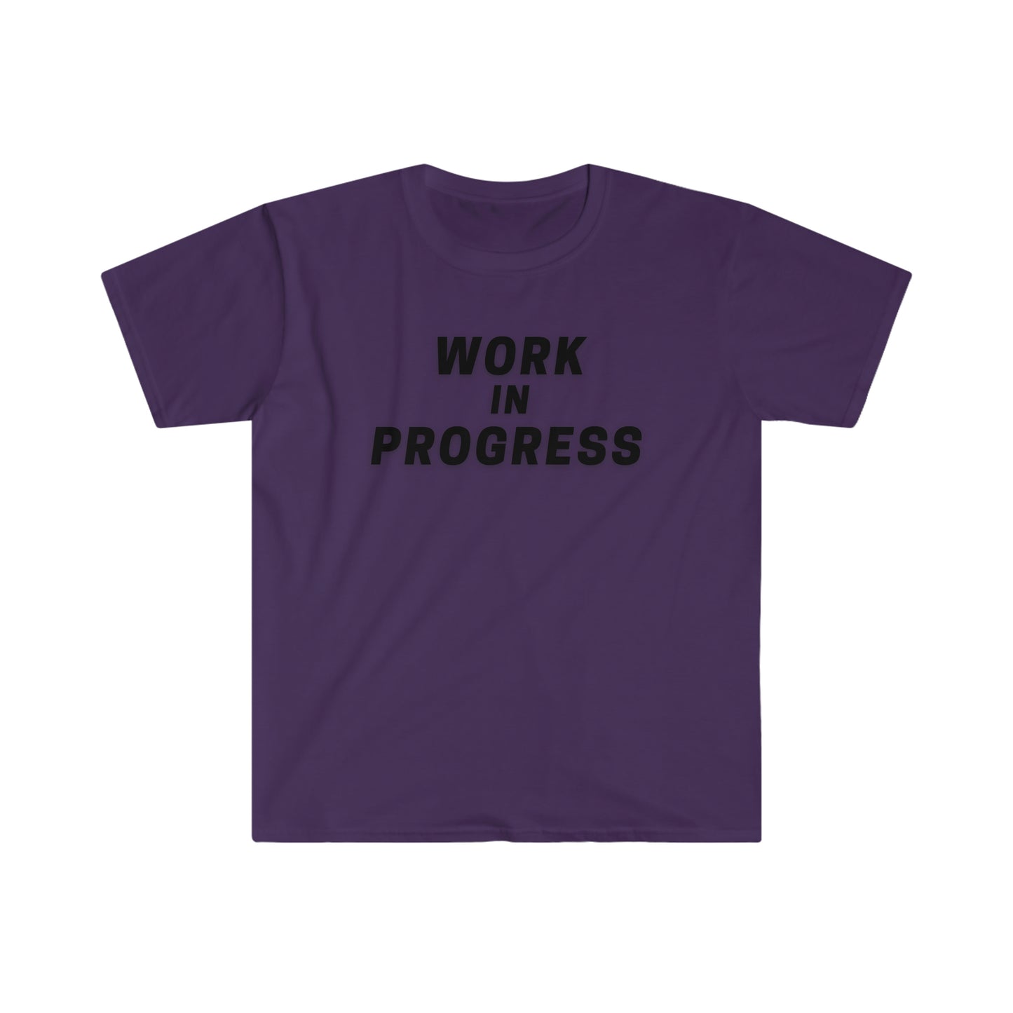Work in Progress - Unisex Softstyle T-Shirt