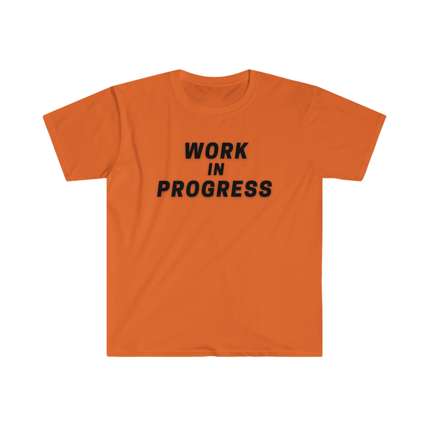 Work in Progress - Unisex Softstyle T-Shirt