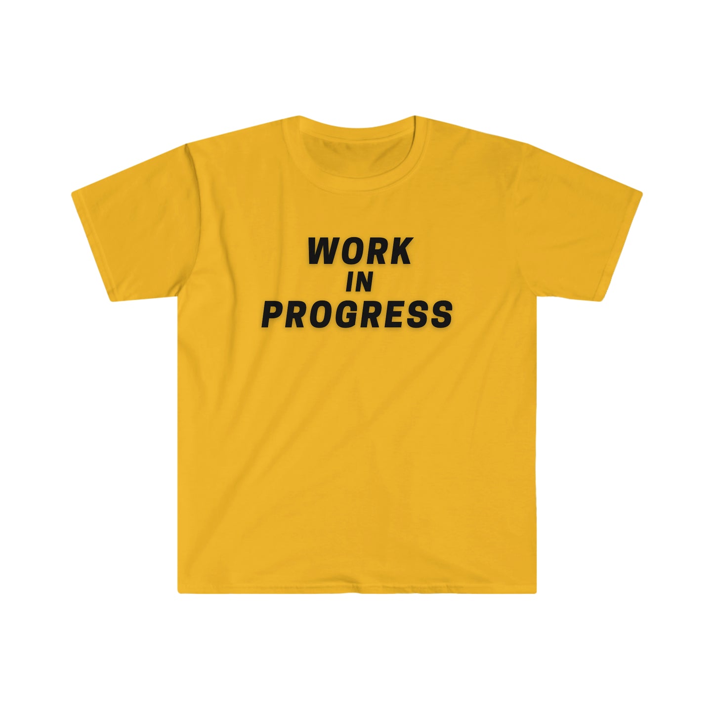 Work in Progress - Unisex Softstyle T-Shirt
