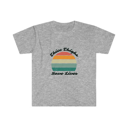 Thicc Thighs - Unisex Softstyle T-Shirt
