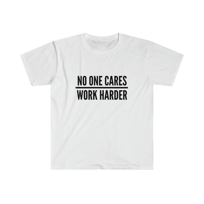 No One Cares - Unisex Softstyle T-Shirt