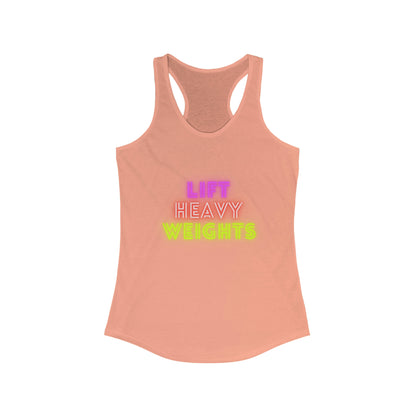 Lift Heavy - Women's Ideal Racerback Tank